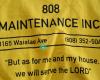808 Maintenance