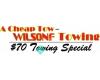 A Cheap Tow-Wilson F Towing