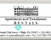 Apartment and Townhouse Rentals
