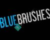 Blue Brushes