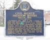 Civil Rights Freedom Riders Historical Marker