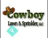 Cowboy Lawn and Sprinkler
