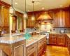 Gold Marble Granite & Cabinets
