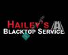 Hailey's Blacktop Service