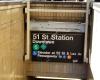 MTA - 51 Street Downtown Subway Station