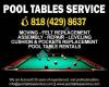 Pool Tables Service & Movers