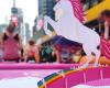 Solstice in Times Square: Yoga