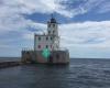 The Milwaukee Breakwater Lighthouse